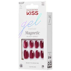 Kiss Gel Fantasy Magnetic Short Length Nails - Set Us Free